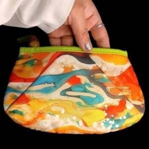 Mary Kay Clutch/Cosmetic Vintage Bag "The Art Of Nature". - Picture 9 of 10